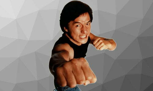 jackie chan fighting stance